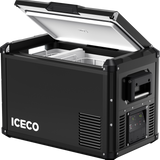 ICECO VL45ProD Dual Zone 12V Portable Fridge Freezer - Black