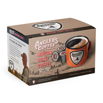 Anglers Coffee Single Serve Coffee Pods (Medium Roast)