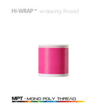 Hi-WRAP™ mono poly thread spool, hot pink 4 oz
