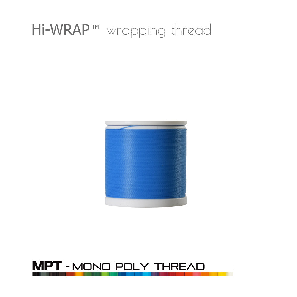 Hi-WRAP™ mono poly thread spool, deep blue 4 oz