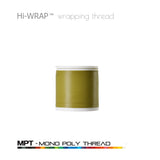 Hi-WRAP™ mono poly thread spool, olive green 4 oz