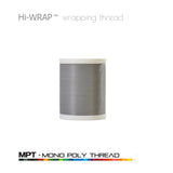 Silver-gray mono poly thread spool, Hi-WRAP™ 4-oz
