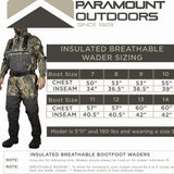 SUMMIT Insulated Breathable Camo Wader 1600g