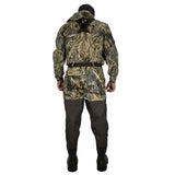 PINNACLE Zippered Breathable Camo Wader 1200g