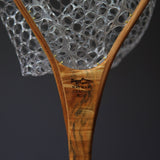 Fat Jake 16"x12" - Burl Fly Fishing Traditional Landing Net - Handcrafted & Made in USA