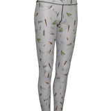 Mayfly Fish Print Patterned All Sport Leggings