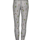 Mayfly Fish Print Patterned All Sport Leggings