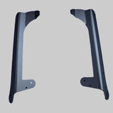 Jeep Wrangler JK Windshield Mount for Hyperion V48 - Black Powdercoat Aluminum