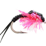 Estaz Stonefly, Size 12 | Metallic Pink | Qty. 6 | Wild Water Fly Fishing