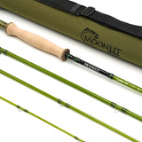 Moonlit Lunar S2-GLASS Fiberglass Fly Rod w/case
