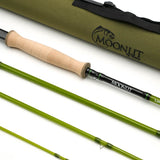 Moonlit Lunar S2-GLASS Fiberglass Fly Rod w/case