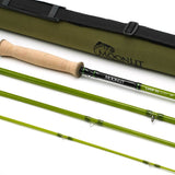 Moonlit Lunar S2-GLASS Fiberglass Fly Rod w/case