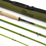 Moonlit Lunar S2-GLASS Fiberglass Fly Rod w/case