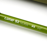 Moonlit Lunar S2-GLASS Fiberglass Fly Rod w/case