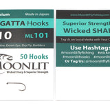 Moonlit TOGATTA ML101 Premium Barbless Hook