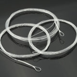 Mono Tapered Leaders with Welded Loop (Moonlit)
