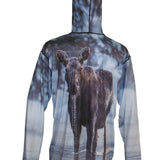 Moose Drool Sun Protective Wildlife Graphic Hoodie