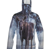 Moose Drool Sun Protective Wildlife Graphic Hoodie