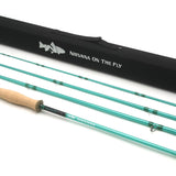 NIRVANA PhoenixGLASS Fiberglass Fly Rod w/case