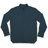 Long Sleeve Solid Lifestyle Button Down w/ REPEL-X