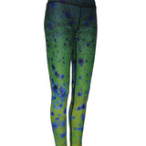 Dorado Fish Print Patterned All Sport Leggings