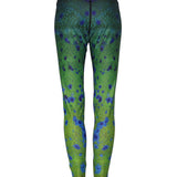 Dorado Fish Print Patterned All Sport Leggings