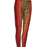 Rainbow2 Trout Fish Print Patterned All Sport Leggings