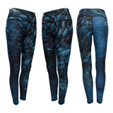 Scuba Jacks Ocean Print Patterned All Sport Leggings