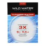 3X Tapered Nylon Monofilament Leader, 9' | 6 Pack | Wild Water Fly Fishing