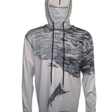 Striped Marlin Lightweight Ocean Graphic Hoodie