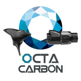 Seaguide OCTA™ Carbon Fiber Split Casting Reel Seat OCMSHSC