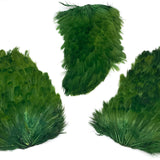 India Hen Back feather patch (Moonlit)