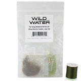 Olive Electric Caddis Fly Tying Material Kit, size 16 | Wild Water Fly Fishing