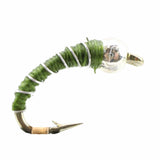 Zebra Midge, Size 18 | Olive | Qty. 6 | Wild Water Fly Fishing