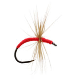 Indicator Kebari Tenkara Fly, size 12 | Hi-Vis Orange | Qty. 6 | Wild Water Fly Fishing