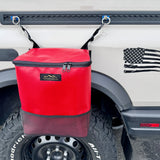 Outside Trash Bag L Track - Suction Cup Mount