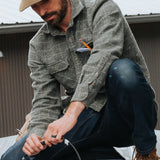 Grand Flannel, Moss Green