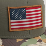 Riverside Old School Flag Cap Structured Ripstop Cap