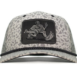 Bigfoot Bass Squatch Fishing 6-Panel Rope Cap