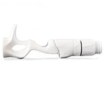 SEAGUIDE Casting Reel Seat Model XCSS in white with ribbed end nut