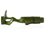 SEAGUIDE Casting Reel Seat Model XCSS in olive green, ribbed hood and end cap