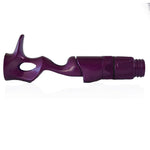 SEAGUIDE Casting Reel Seat Model XCSS in purple, ribbed hood and end cap