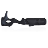 SEAGUIDE Casting Reel Seat Model XCSS in dark charcoal, ribbed hood and grip