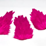 India Hen Back feather patch (Moonlit)