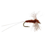 3 Pack Poly Wing Rusty Spinner Mayfly Flies Hook Size 22