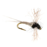 Z-Lon Wing Trico Spinner Kapok Body Hook 12 Flies Size 22