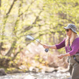 Natural Deer Hair and Grizzly Bass Popper 6 Flies Hook Size 8 Bass Fly Fishing Bug Wide Gape Bass Hooks With Weed Guard