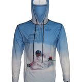 Pow 2 Lightweight Mountain Graphic Hoodie