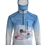 Pow 2 Heavyweight 1/4-Zip FlexShell Mountain Hoodie