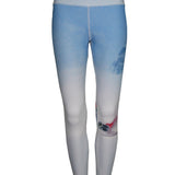Pow 2 Mountain Print Patterned All Sport Leggings